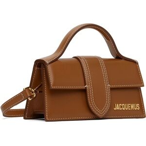 Jacquemus Caramel Mini Bag with Structured Design and Adjustable Strap